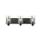 Z-Lite Beckett 3 Light Vanity, Matte Black And Clear Seedy 492-3V-MB - alternate 5